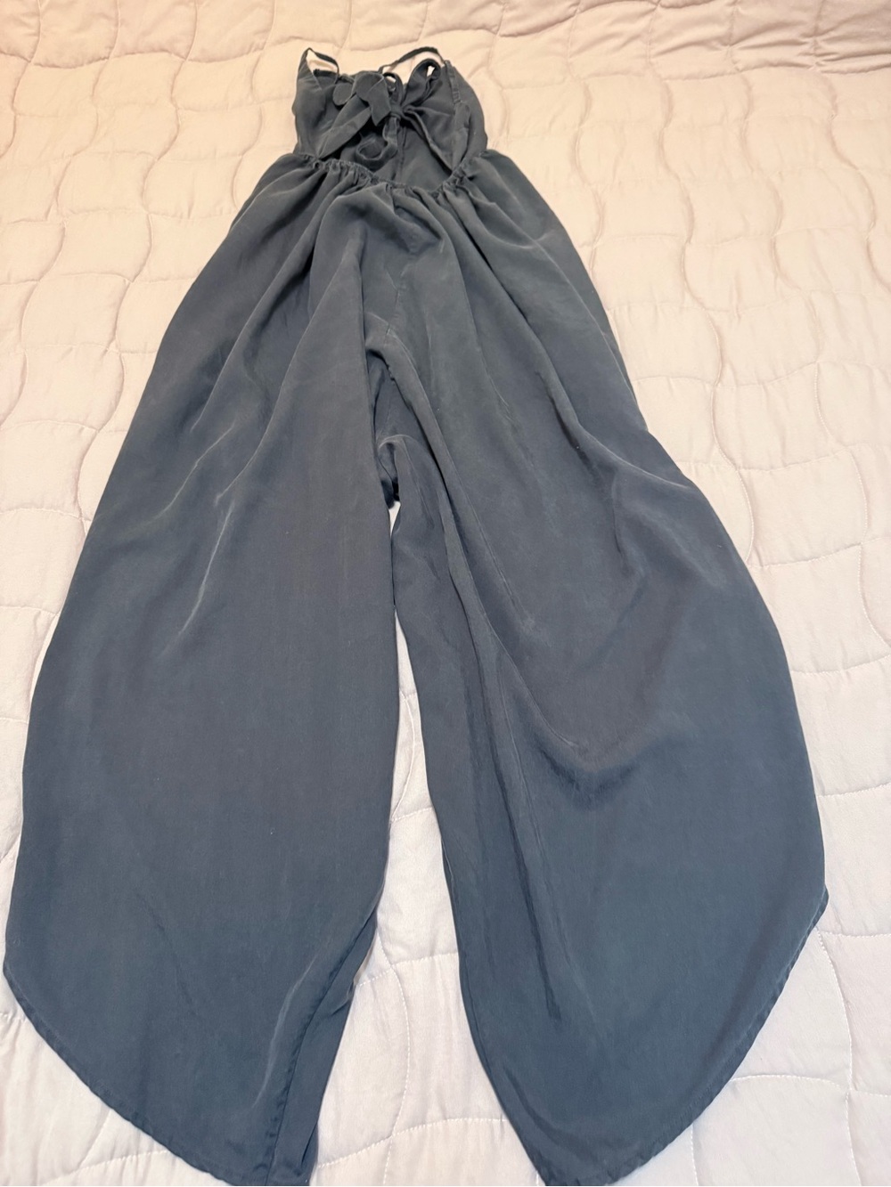 Patagonia Black Spaghetti-Strap Harem Jumpsuit - Picture 7 of 9